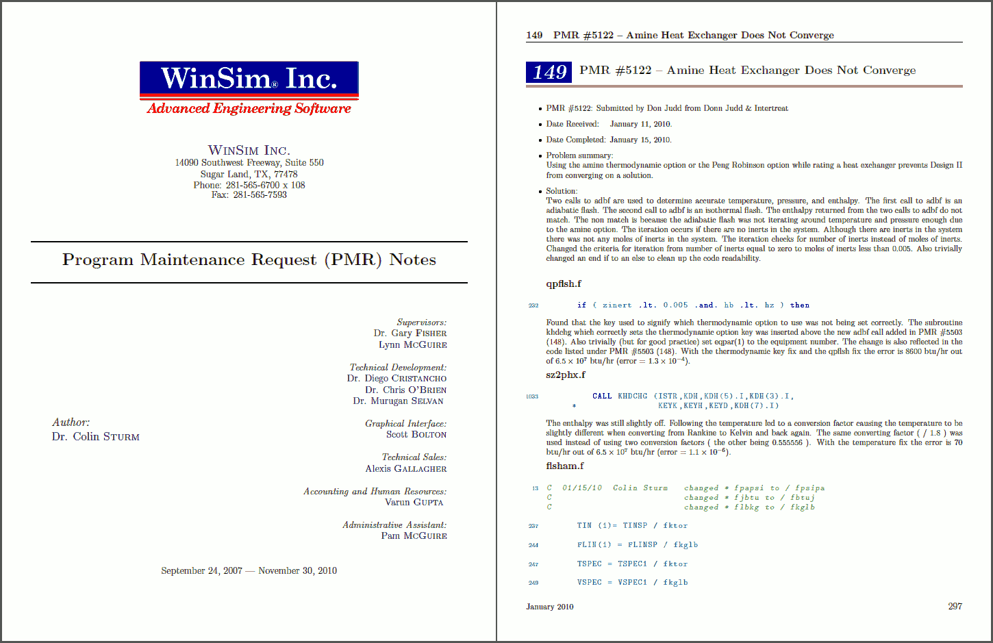 WinSim Documentation